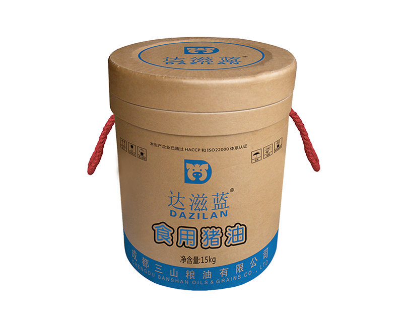 达滋蓝食用猪油 15kg纸桶